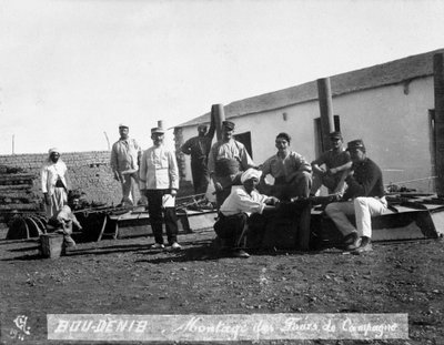 Den franske fremmedlegionen på manøvrer, Boudenib, Marokko, 1911 av Unbekannt