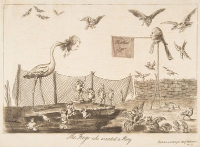 Froskene som ville ha en konge, 14. juli 1789. av Unbekannt