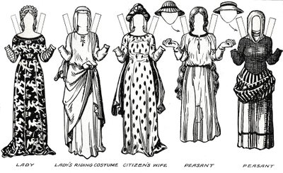 The Gallery of British Costume: Dress Worn in the Reign of the First Edward, c1934 av Unbekannt