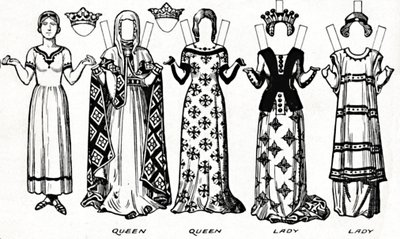 The Gallery of British Costume: Dress Worn in the Reign of the First Edward, c1934 av Unbekannt