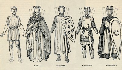 The Gallery of British Costume: Types of Dress in Early Plantagenet Times, c1934 av Unbekannt