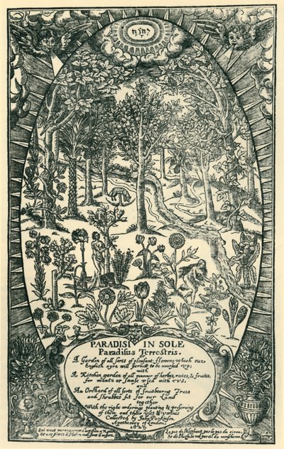 Edens hage, 1629, 1944. av Unbekannt