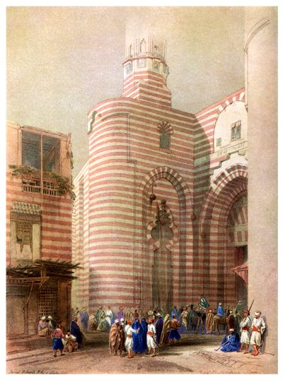 Porten til El Metwalli, Kairo, Egypt, c1829 1956 av Unbekannt