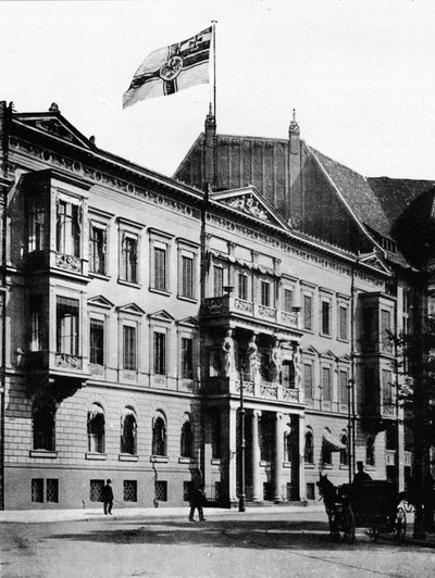 Den tyske admiralitetsbygningen, Berlin, 1915 av Unbekannt