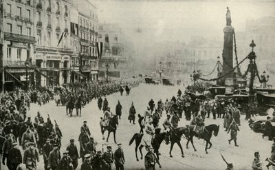 Den tyske okkupasjonen av Lille, 1914, 1919. av Unbekannt