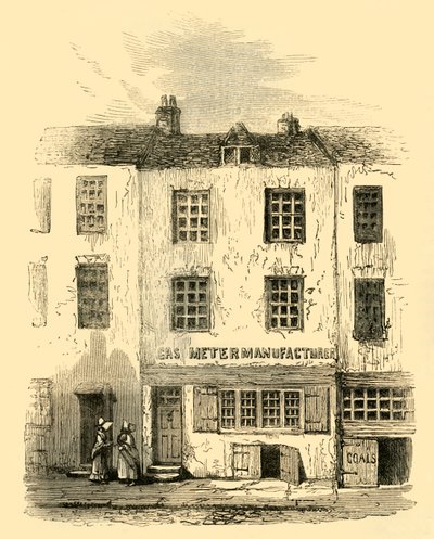 The Ghosts House i Cock Lane, c1872. av Unbekannt