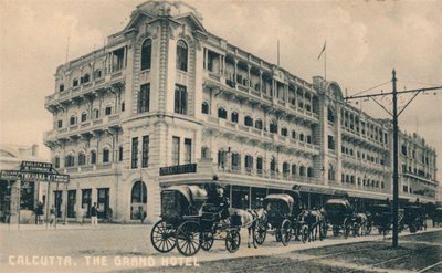The Grand Hotel, Calcutta, c1920 av Unbekannt