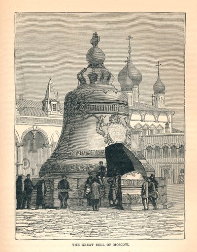 Den store klokken i Moskva, 1893 av Unbekannt