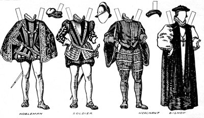 The Great Gallery of Costume: Varied Dresses Worn in the Days of Elizabeth, c1934 av Unbekannt