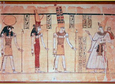 The Great Harris Papyrus, fra Theben, Egypt, regjeringen til Ramesses IV, c1200 f.Kr. av Unbekannt