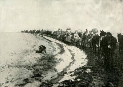 The Great Serbian Retreat, 1919. av Unbekannt