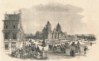 The Great Square, Mexico, 1845. av Unbekannt