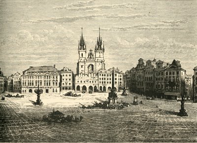 The Great Square, Praha, 1890. av Unbekannt