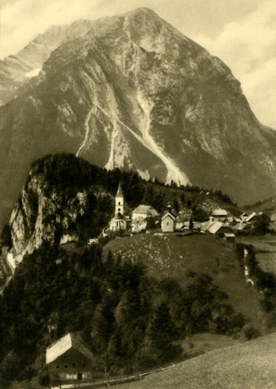 The Grimming, Pürgg, Steiermark, Østerrike, c1935. av Unbekannt
