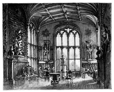 The Guard Room, Windsor Castle av Unbekannt