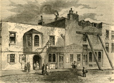 The Gun Tavern, 1820, c1876. av Unbekannt