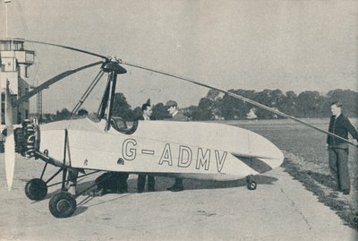 Hafner-gyroplanet, c1935 c1937 av Unbekannt