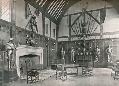 Hallen på Ockwells Manor, 1905 av Unbekannt