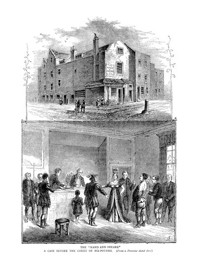 Hånden og saksen, 1878 av Unbekannt