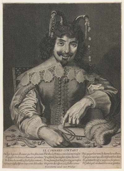 The Happy Cuckold, 1640 av Unbekannt