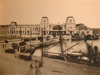 Havnestasjonen, c1928 av Unbekannt