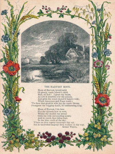 The Harvest Moon av Kirke White, ca 1900 av Unbekannt