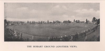 Hobart Cricket Ground, Tasmania, Australia, 1912 av Unbekannt