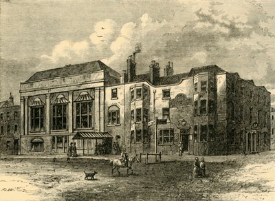 The Horns Tavern, Kennington, i 1820, c1878. av Unbekannt