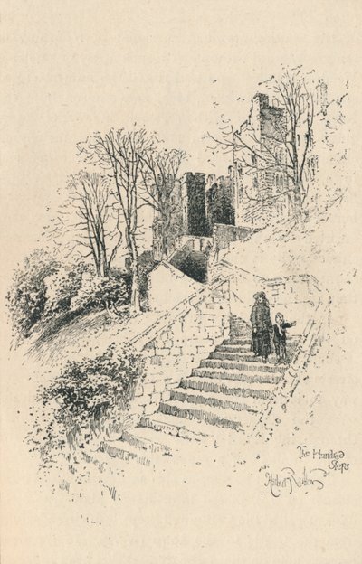 De hundre trinnene, 1895 av Unbekannt