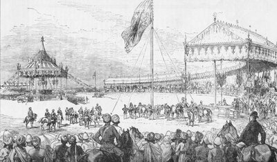 The Imperial Durbar i Delhi, India, 1. januar 1877 1908. av Unbekannt