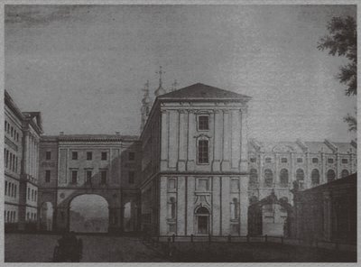 Imperial Lyceum i Tsarskoye Selo, 1822 av Unbekannt