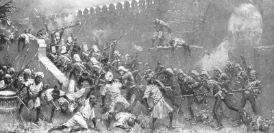The Indian Mytery, 1857-58: The Storming of the Cashmir Gate, Delhi, 14. september 1857, 1901. av Unbekannt