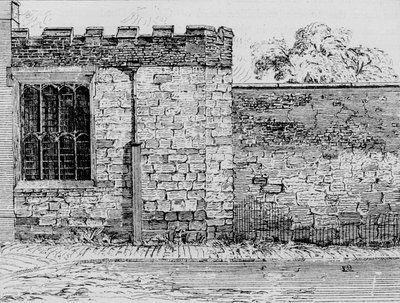 Jerusalem-kammeret ved West End av Westminster Abbey, c1885 1911 av Unbekannt