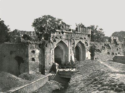 Das Kashmiri-Tor, Delhi, Indien, 1895 von Unbekannt