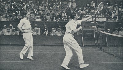The King as Lawn-Tennis Player, 1926, 1937. av Unbekannt