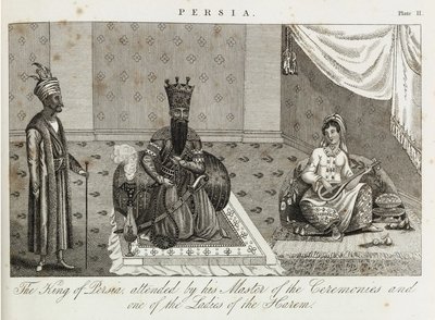 Kongen av Persia, ca 1810-1829 av Unbekannt