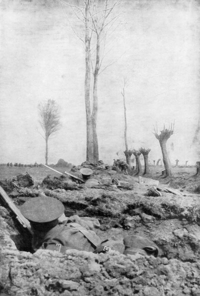 The Kings Regiment Liverpool, Second Battle of Ypres, Belgia, 22. april-25. mai 1915 av Unbekannt