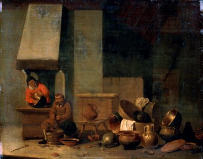 Kjøkkenet, 1600-tallet. av Unbekannt