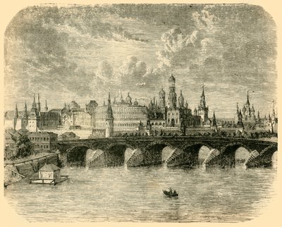 Kreml, Moskva, 1890. av Unbekannt