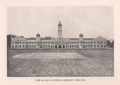 Kuala Lumpur Cricket Ground, Malaya, 1912. av Unbekannt