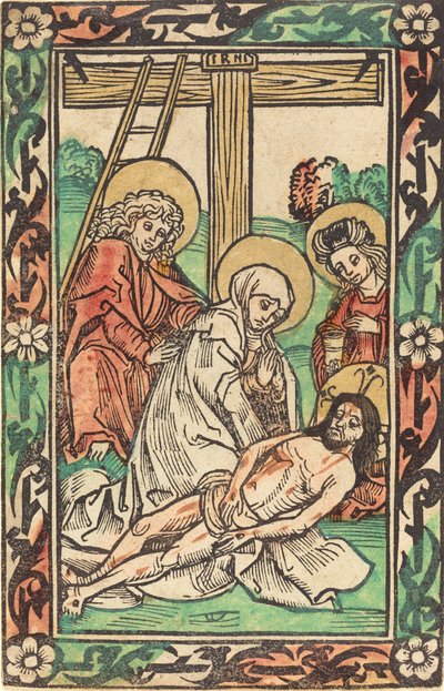 Klagesangen, ca. 14801500. av Unbekannt