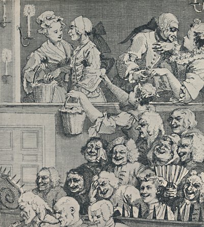 Det leende publikum, 1733, 1920 av Unbekannt
