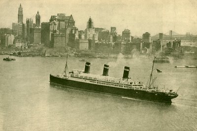 The Leviathan i New York, c1930. av Unbekannt