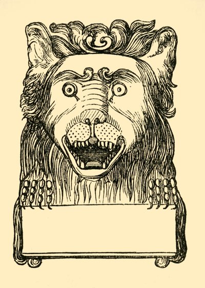 The Lions Head at Buttons., 1881. av Unbekannt