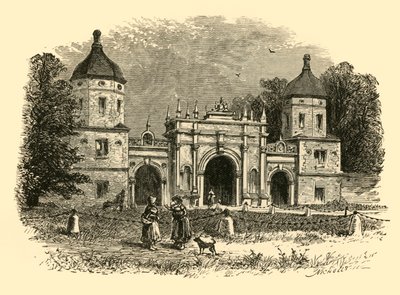 The Lodge, Burghley Park, 1898. av Unbekannt