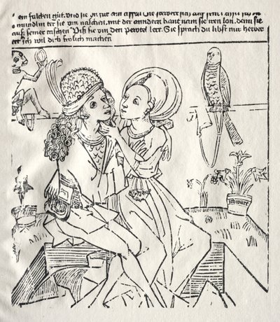 The Lovers, ca. 1470. av Unbekannt