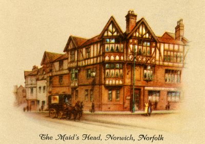 The Maids Head, Norwich, Norfolk, 1936. av Unbekannt