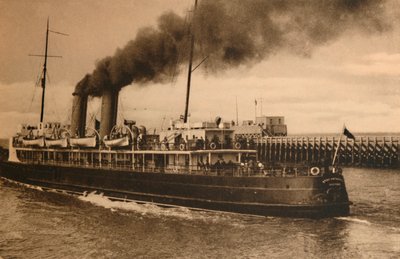 The Mail-Steamer City of Antwerpen, c1928 av Unbekannt