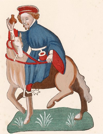 The Manciple, fra Geoffrey Chaucers Canterbury Tales av Unbekannt
