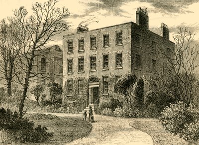 The Manor-House, Dalston, C1876. av Unbekannt